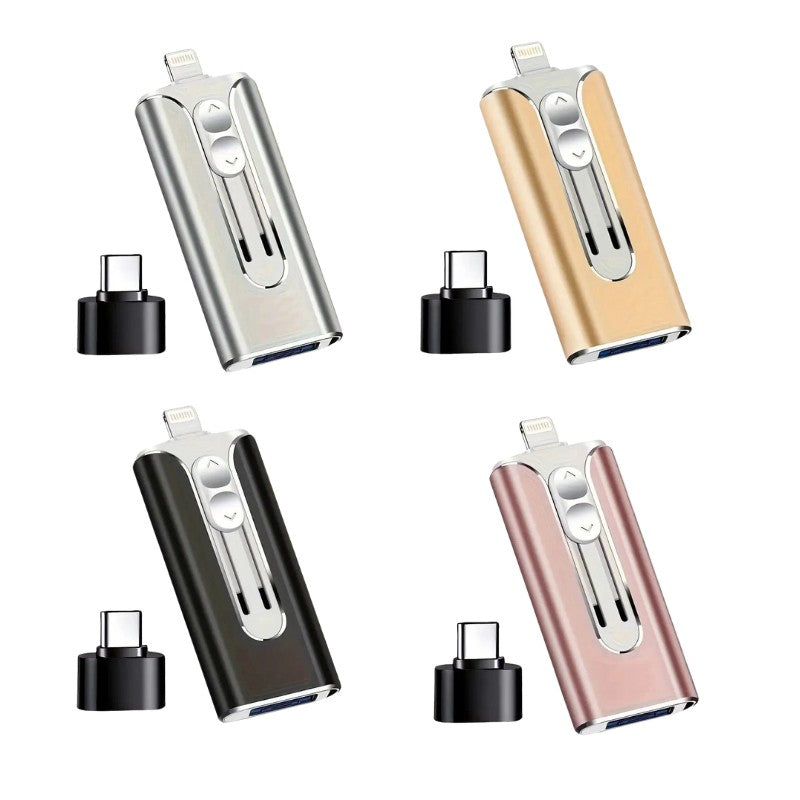 Dual-connector phone flash drive - product photo 9
