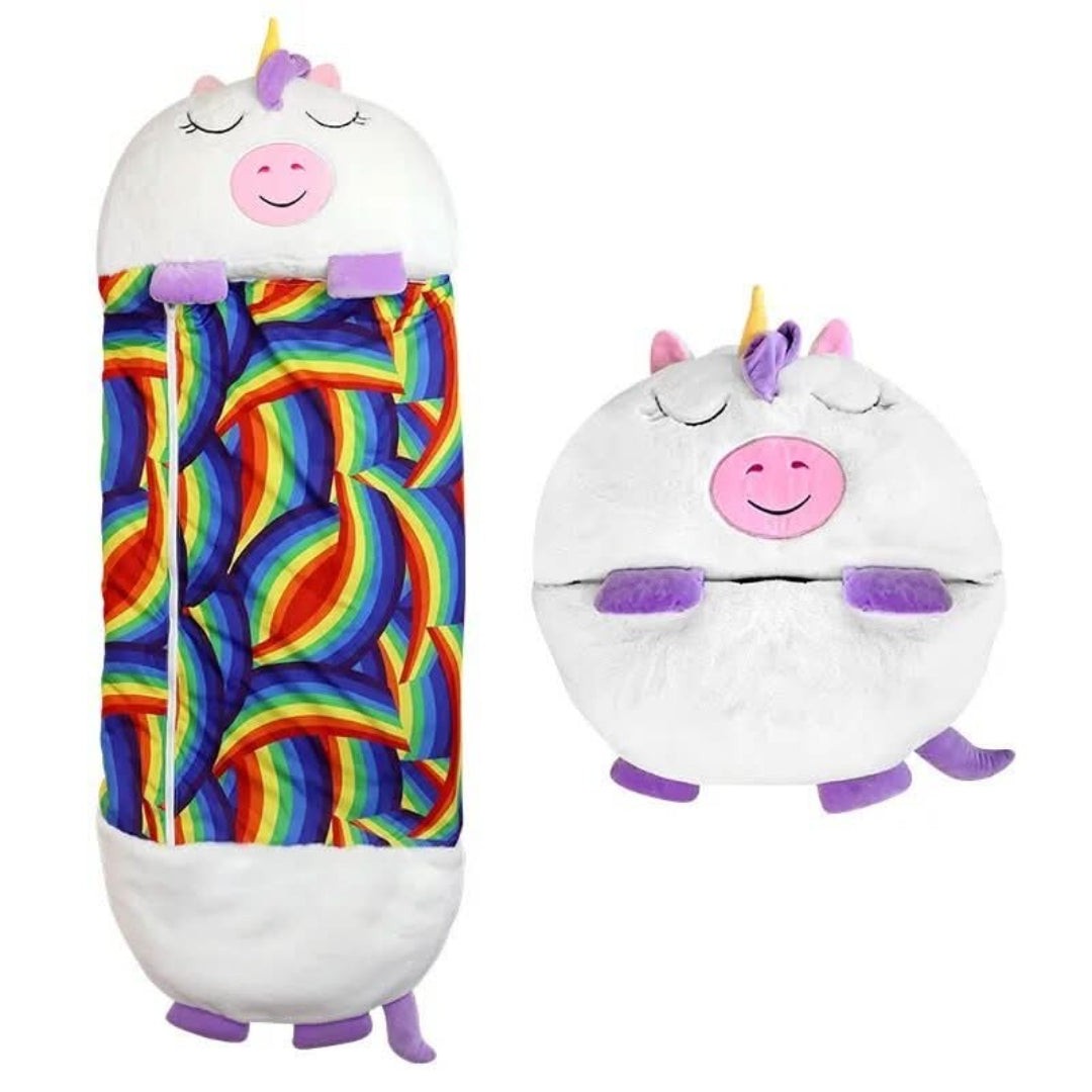 Plush children's sleeping bag with cuddle toy - product photo 6