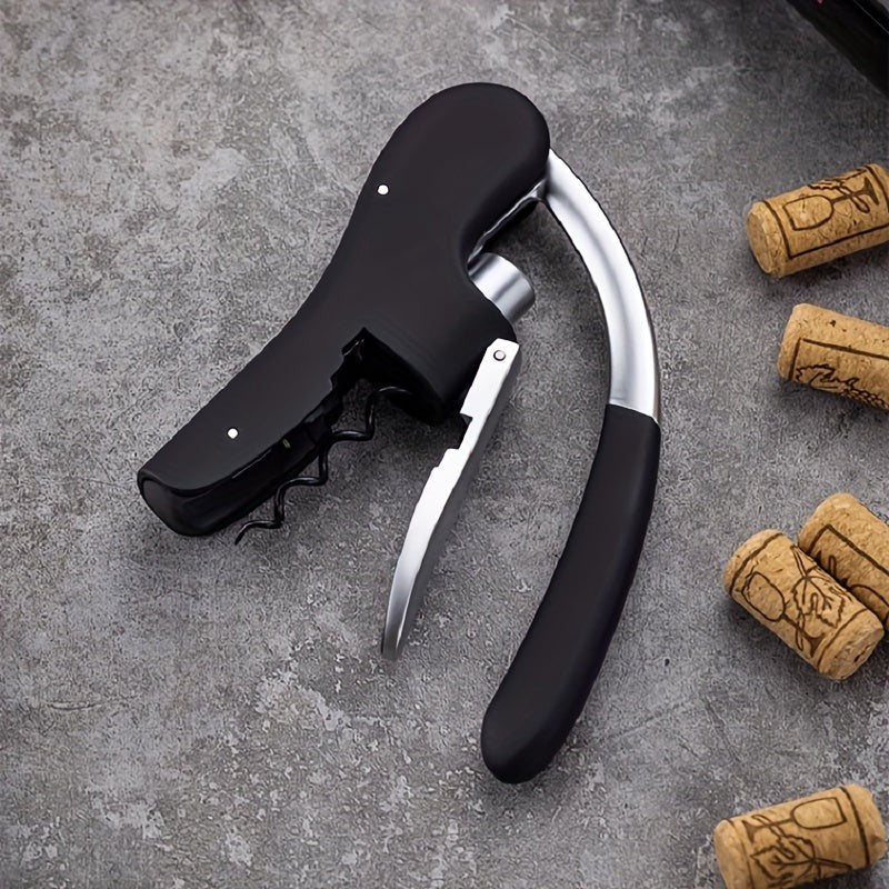 Lever-action corkscrew wine opener - product photo 10