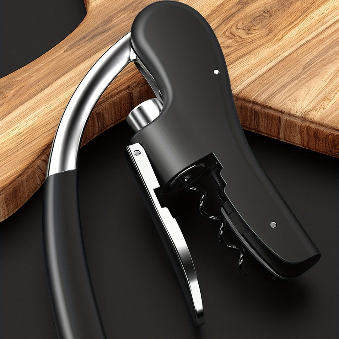 Lever-action corkscrew wine opener - product photo 11