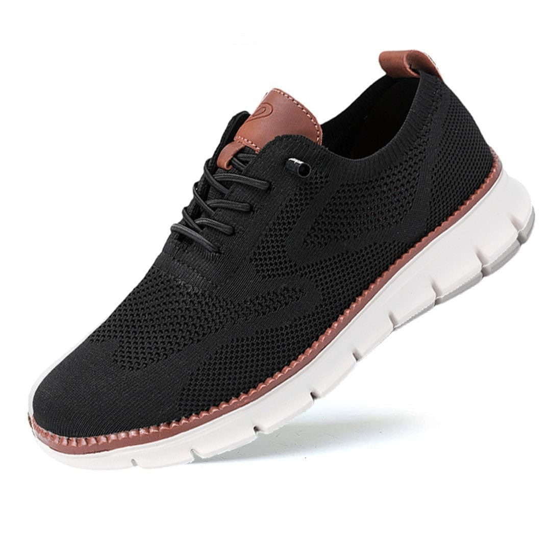 Man wearing the Spencer men's casual shoes, 17 view