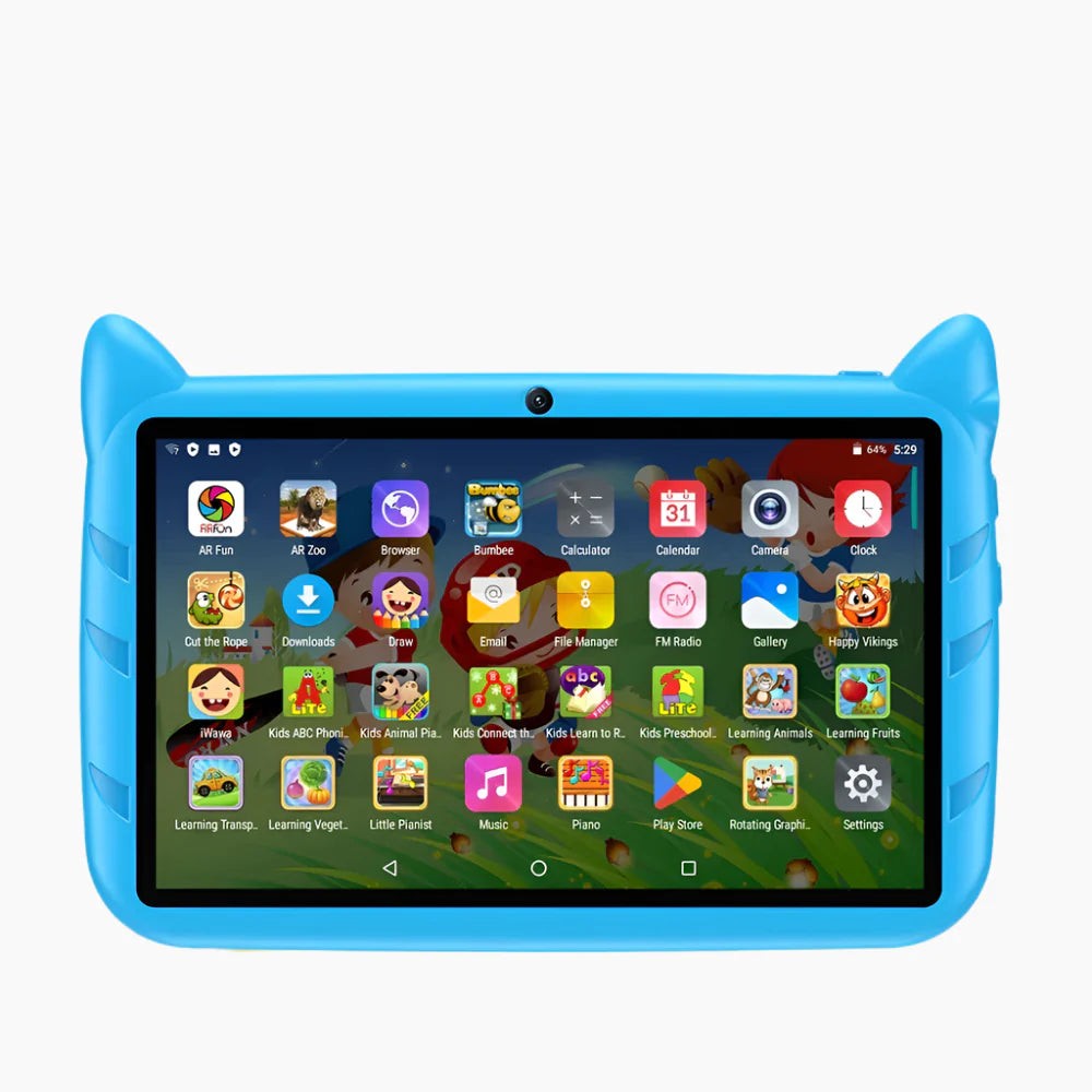 Kids' Android tablet with bumper case - product photo 3