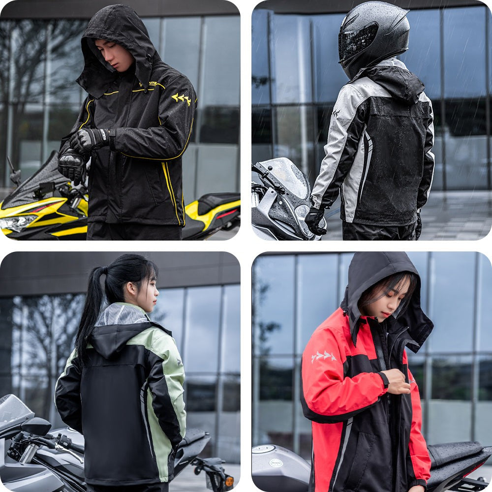 Waterproof rain suit jacket and pants - product photo 2