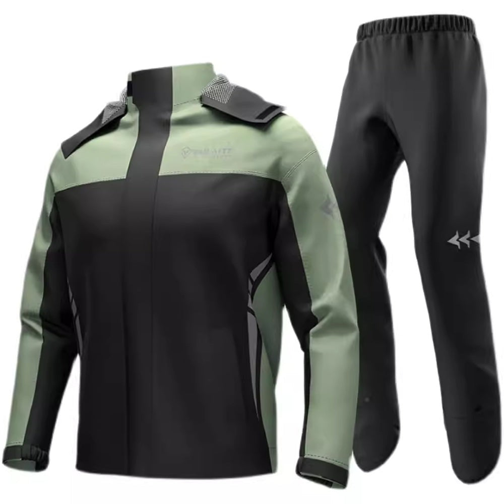 Waterproof rain suit jacket and pants - product photo 7