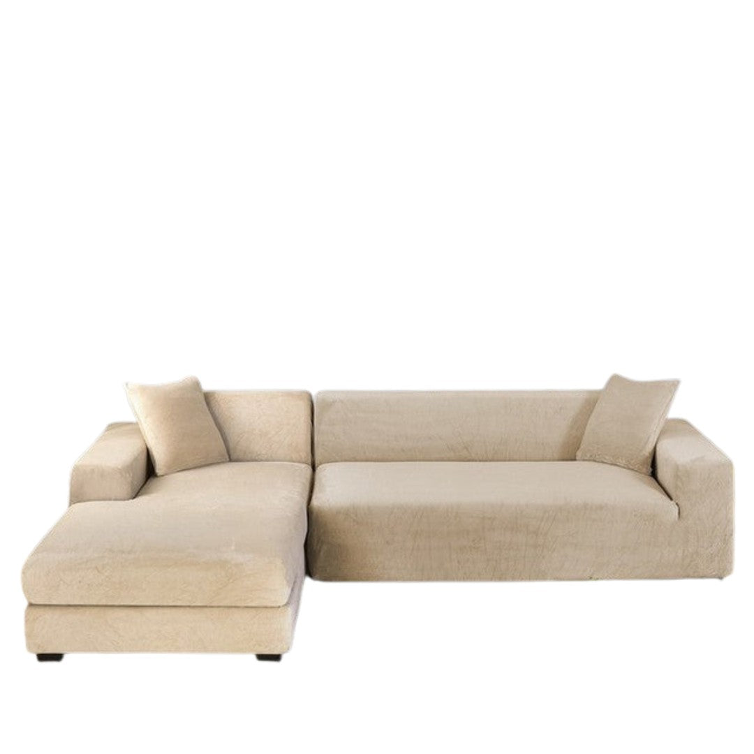 Elastic full-cover stretch sofa slipcover - product photo 1
