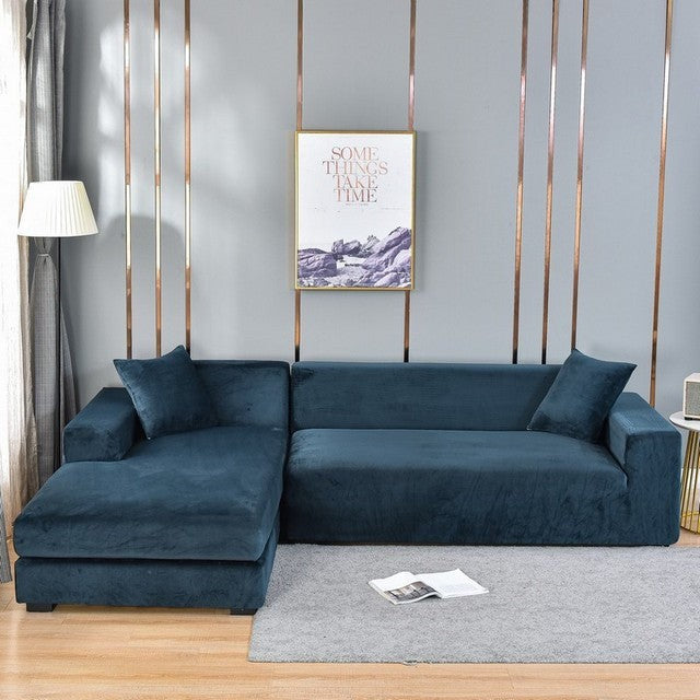 Elastic full-cover stretch sofa slipcover - product photo 10