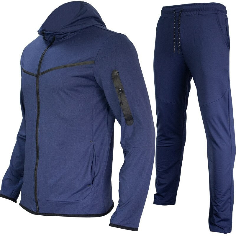 Men's wind-resistant two-piece tracksuit - product photo 7
