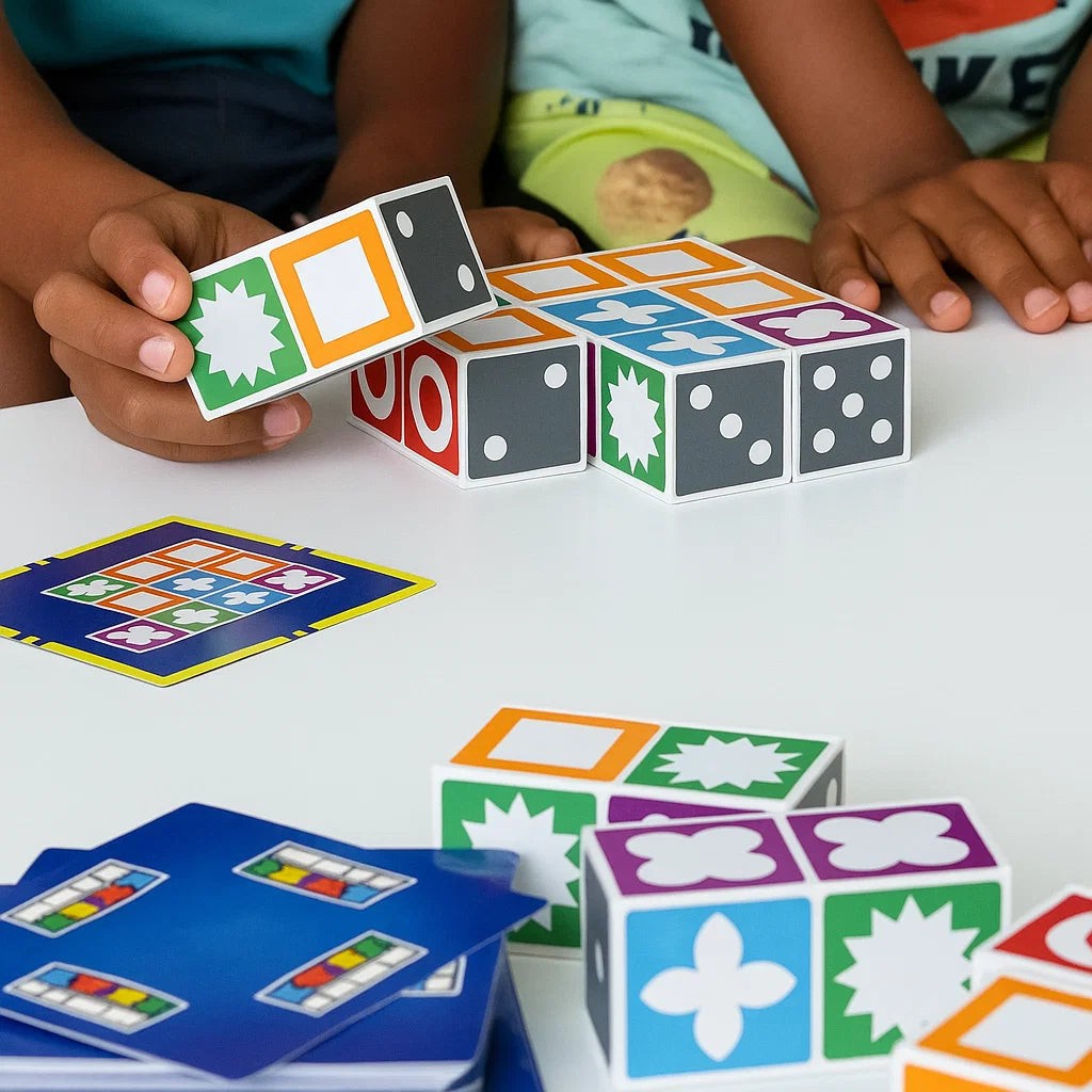 Symbol dice and card logic game - product photo 6