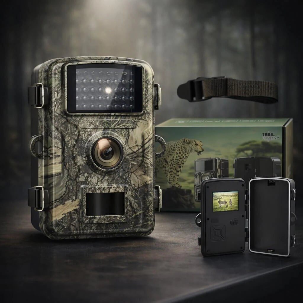 Motion-triggered trail camera with infrared night vision - product photo 9