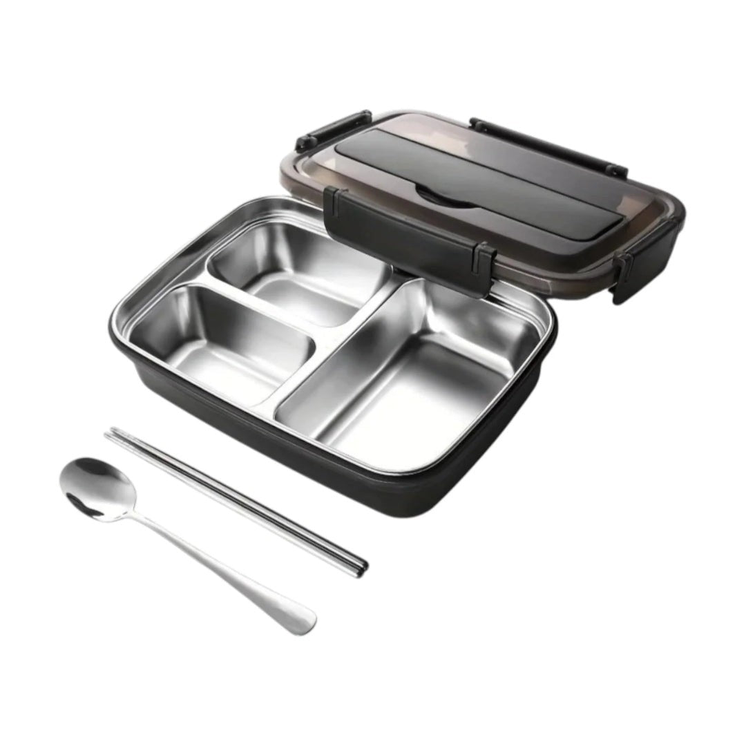Stainless steel airtight bento lunch box - product photo 5