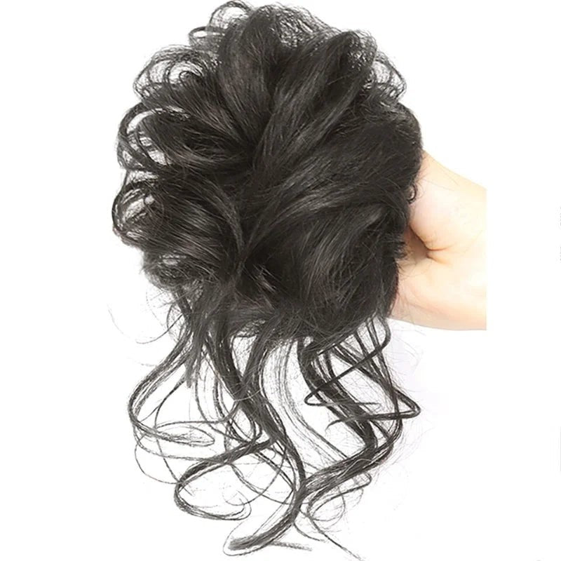 Elastic messy bun hairpiece - product photo 23