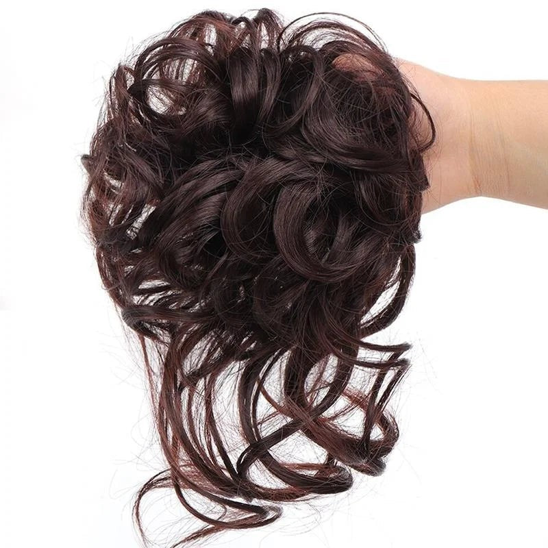 Elastic messy bun hairpiece - product photo 5