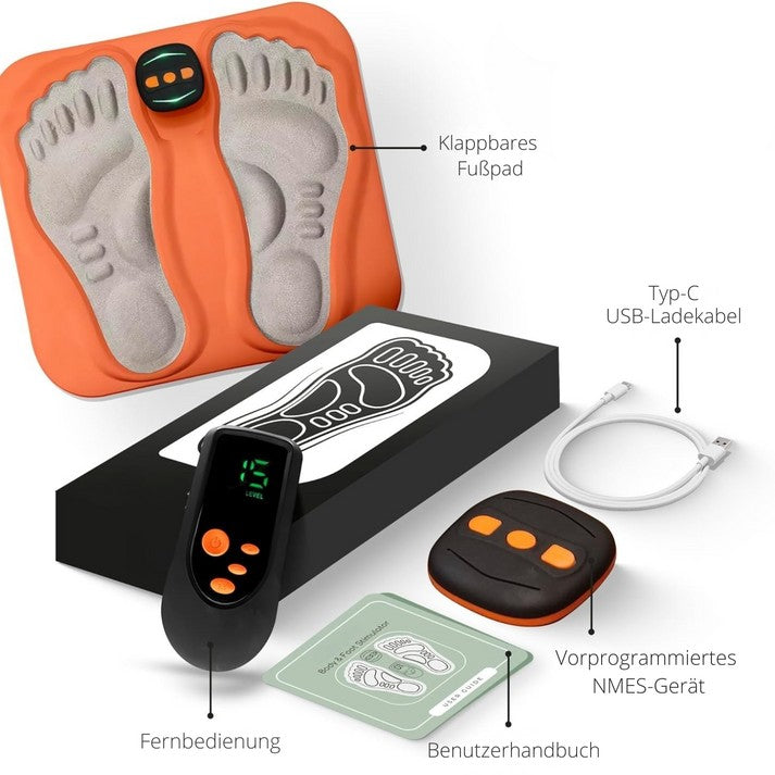 Ems pulse foot massager pad with remote - product photo 7