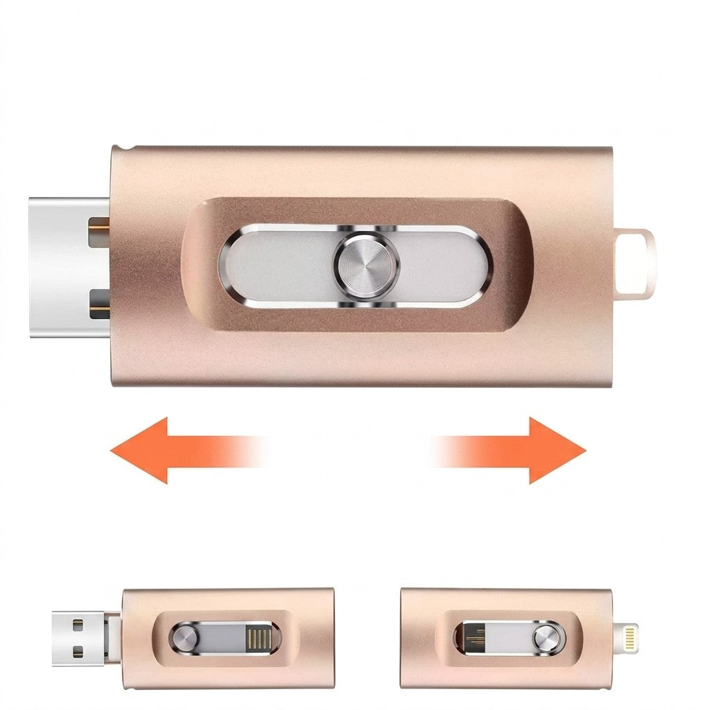 3-in-1 USB flash drive with Lightning, USB-C and USB 3.0 - product photo 8