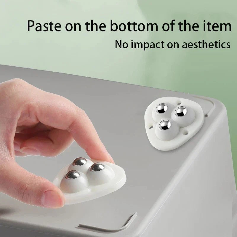 Self-adhesive 360 degree furniture casters - product photo 5