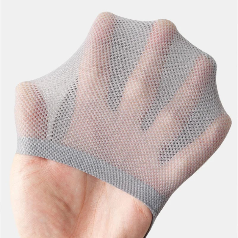 No-show socks with silicone heel grip - product photo 6