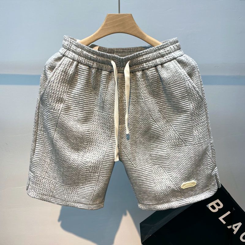 Jude | Men's Textured Pull-On Drawstring Shorts