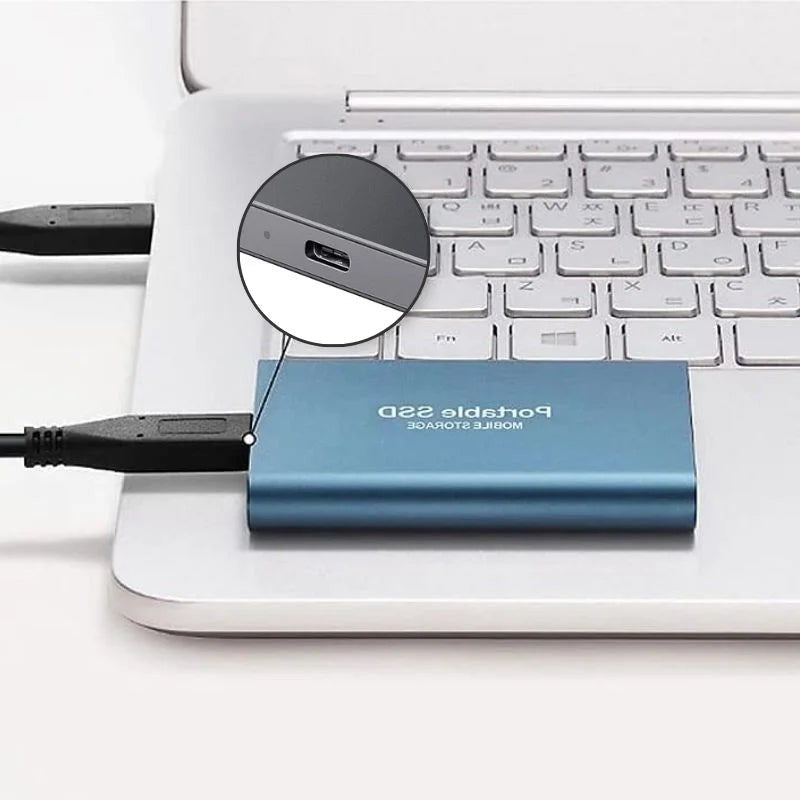 Portable USB 3.1 external solid-state drive - product photo 2