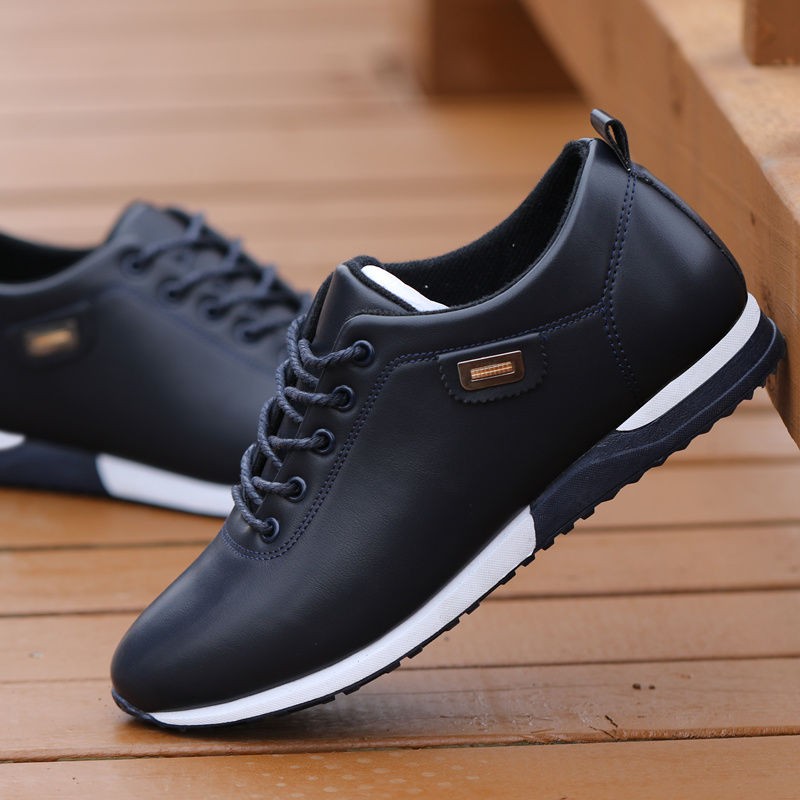 Men's velvet-lined casual sneakers - product photo 1