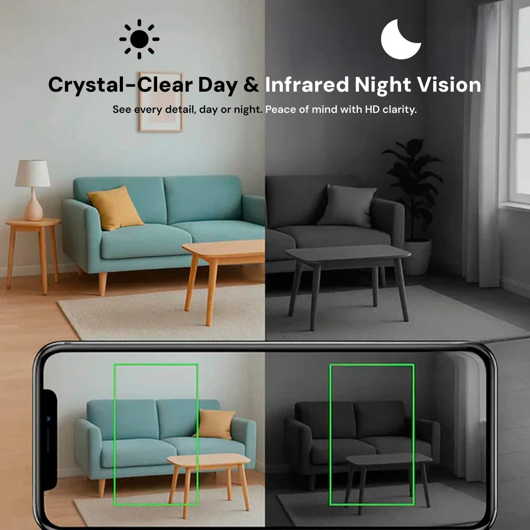 Mini 1080p WiFi indoor camera - product photo 4