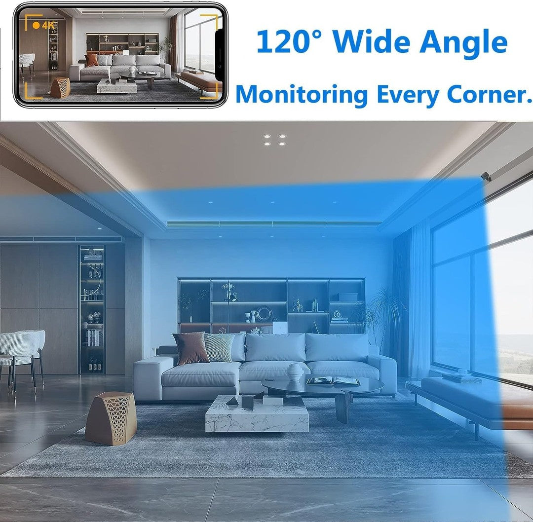 1080p Wi-Fi indoor security camera with night vision - product photo 2