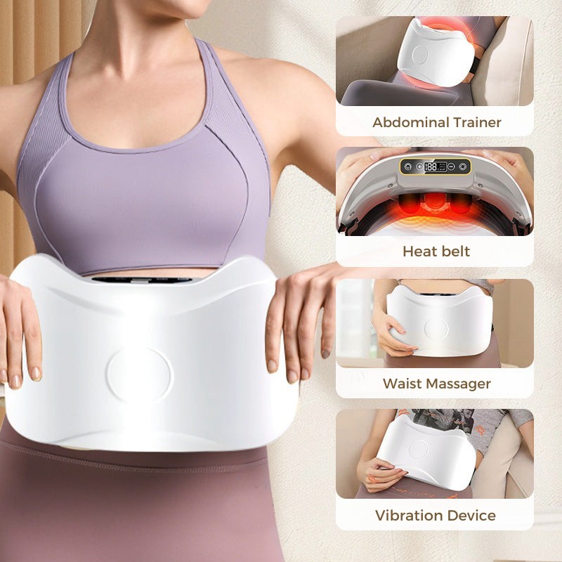 Cordless abdominal warming and vibration belt - product photo 8