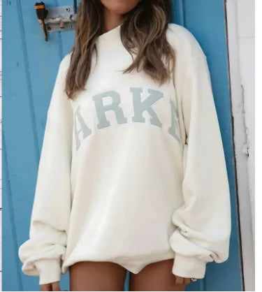 Nova | Women's Oversized Mock Neck Graphic Sweater