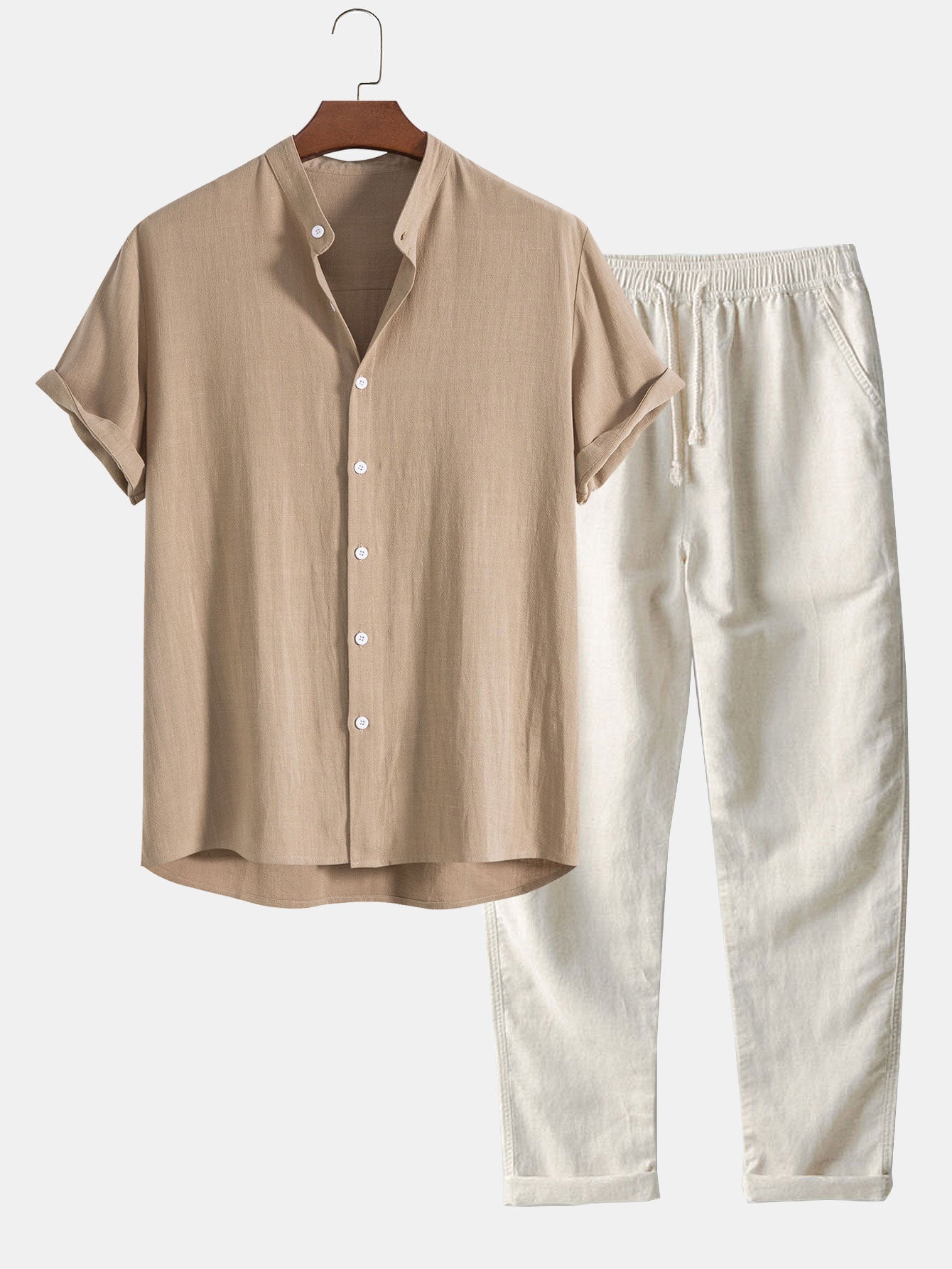 Ryan | Men's Summer Shirt And Trouser Co-Ord Set
