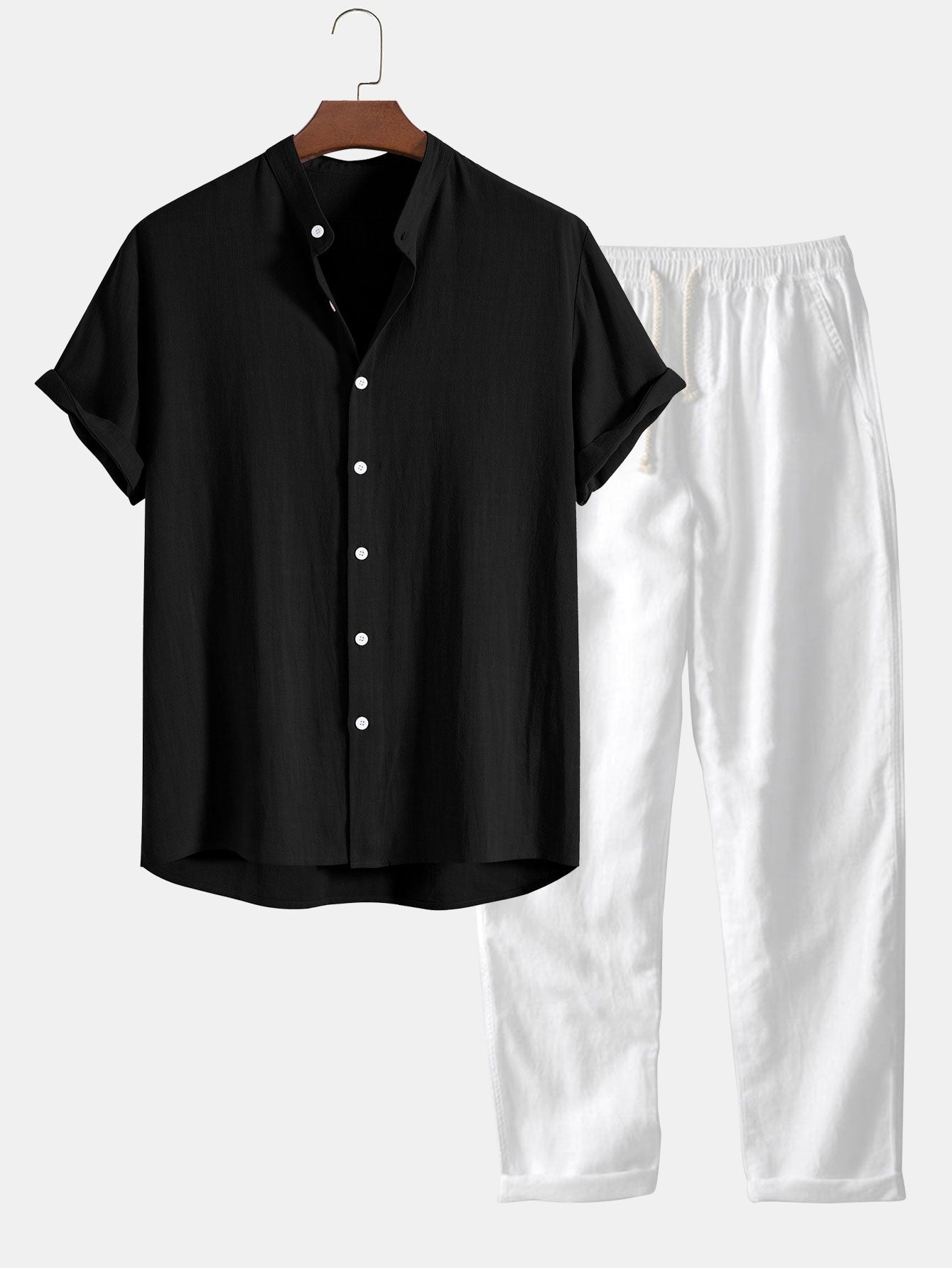 Ryan | Men's Summer Shirt And Trouser Co-Ord Set