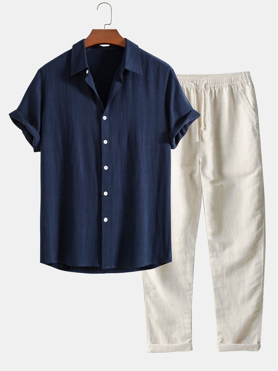 Ryan | Men's Summer Shirt And Trouser Co-Ord Set