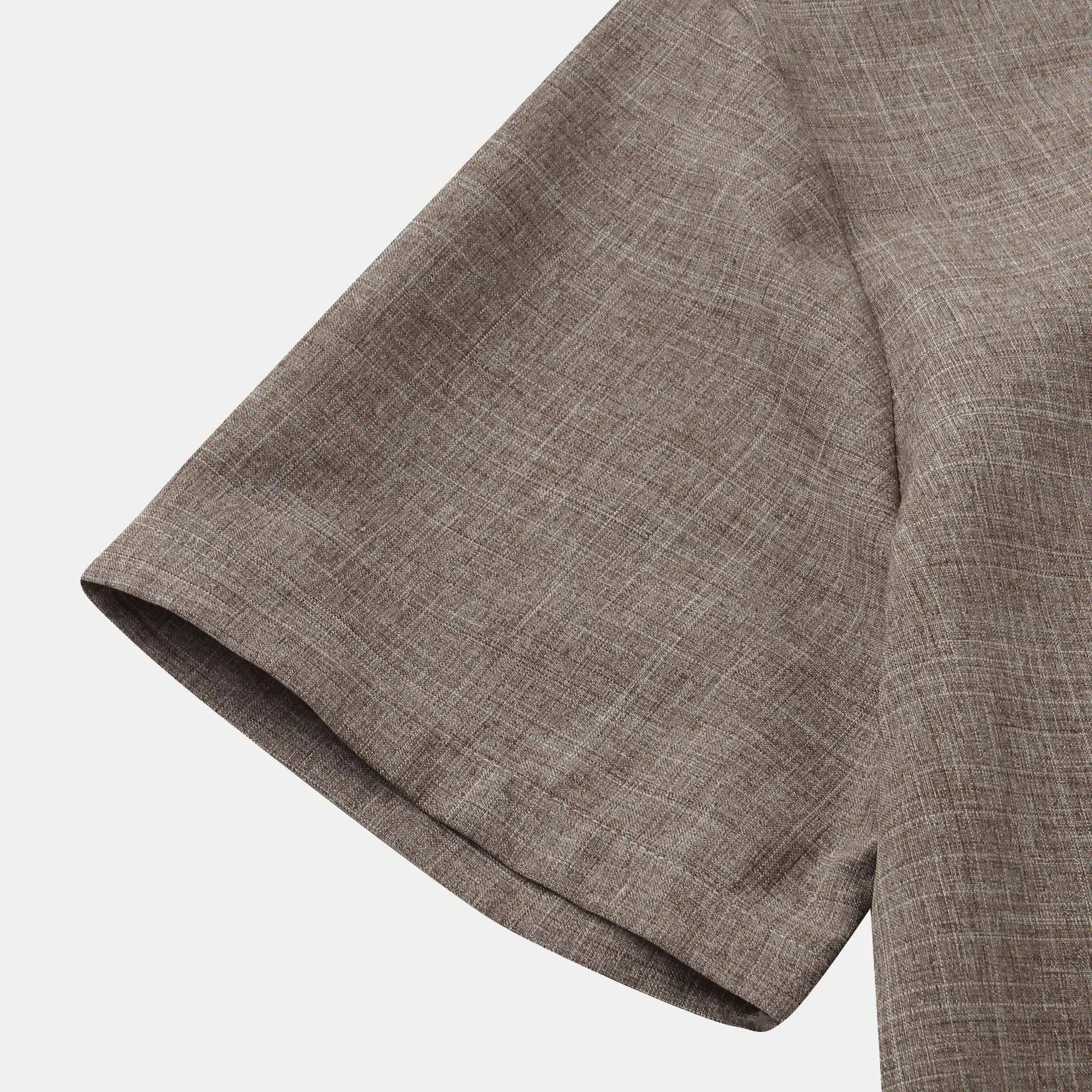 Aaron | Men's Stand Collar Button-Down Shirt