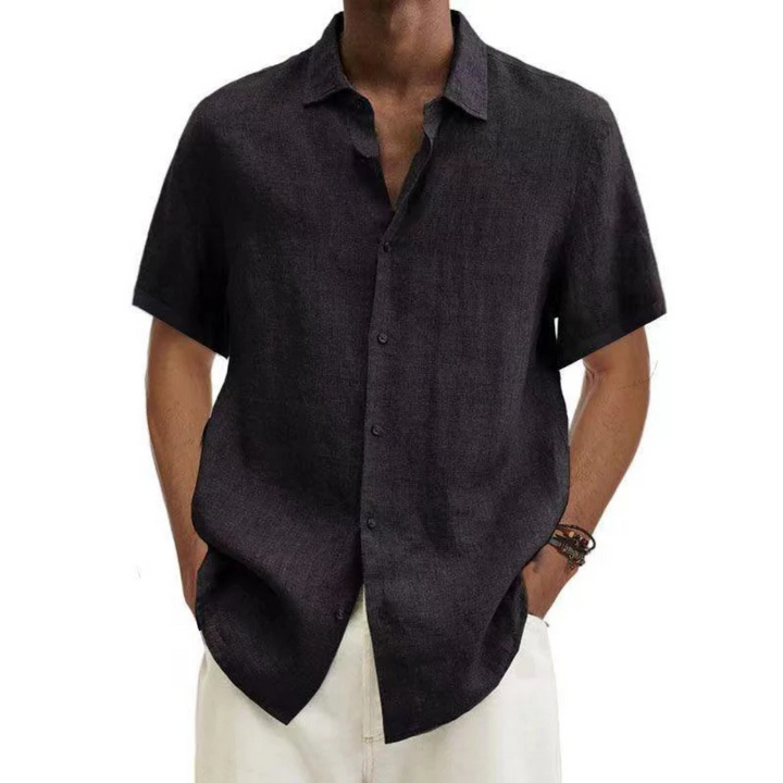 Miles | Men's Short Sleeve Beach Summer Shirt