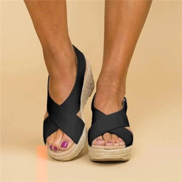 Mira | Women's Orthopedic Wedge Espadrille Sandals