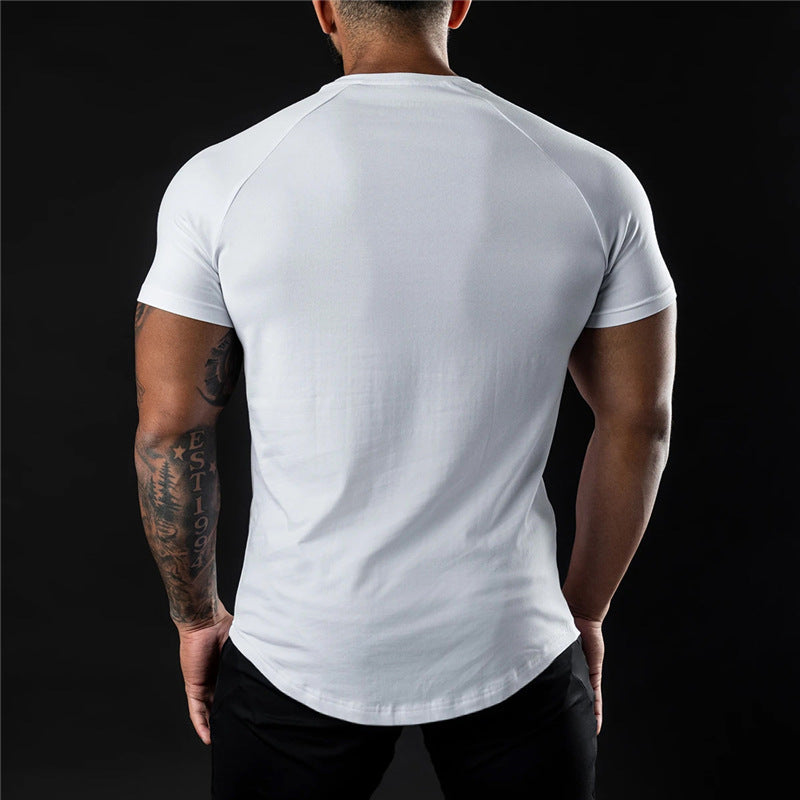 Connor | Men's Slim-Fit Raglan Sleeve Crew Neck T Shirt