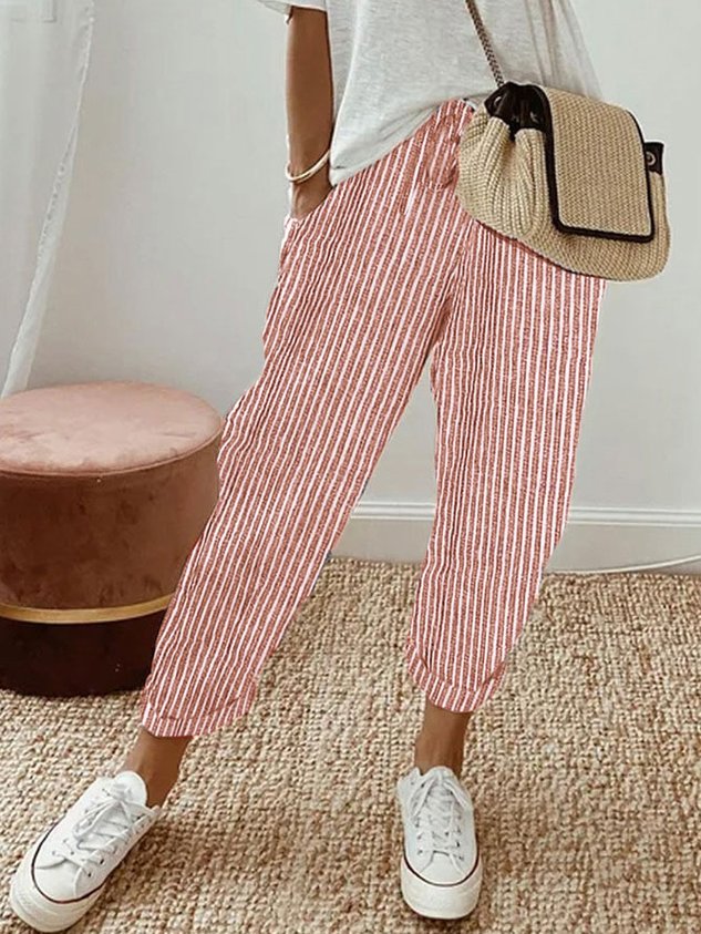 Astra | Women's Linen Drawstring Pants