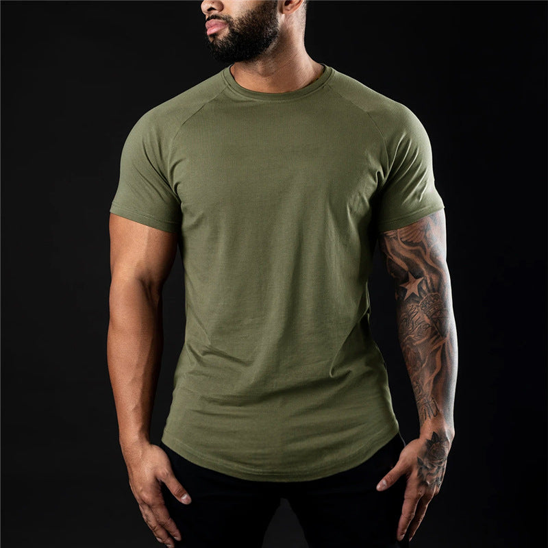 Connor | Men's Slim-Fit Raglan Sleeve Crew Neck T Shirt
