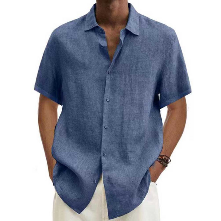 Miles | Men's Short Sleeve Beach Summer Shirt