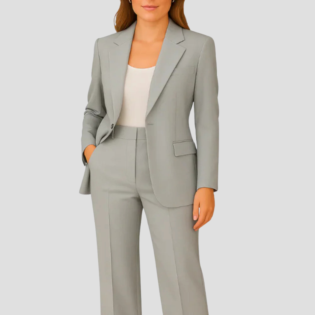 Clarisse | Women's Tailored Suit Two Piece Set
