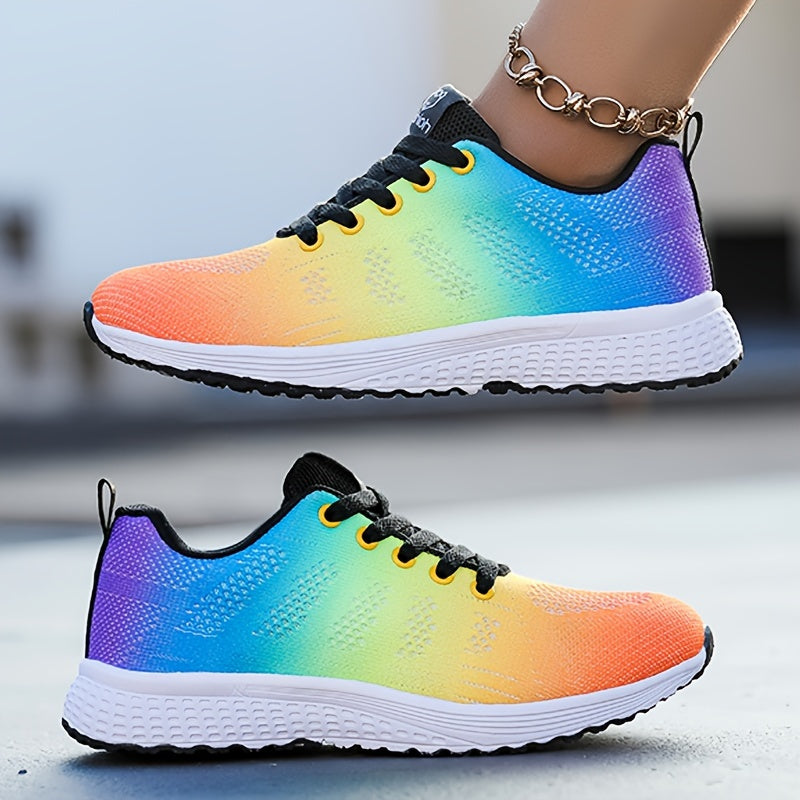 Amara | Women's Knit Lace-Up Orthopedic Sneakers