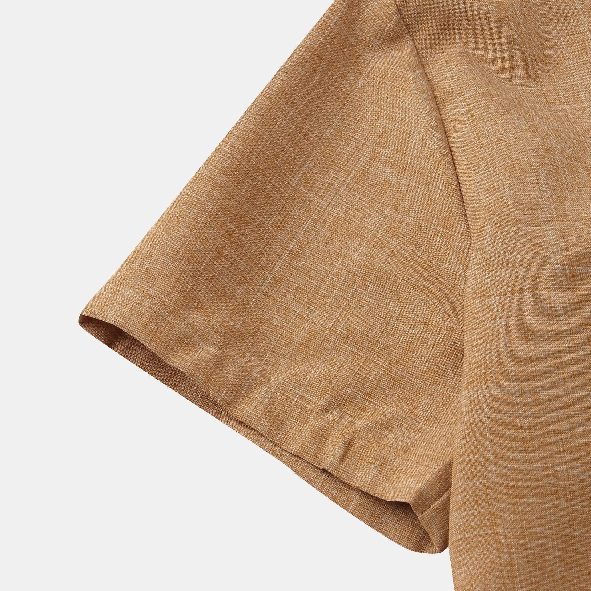 Aaron | Men's Stand Collar Button-Down Shirt