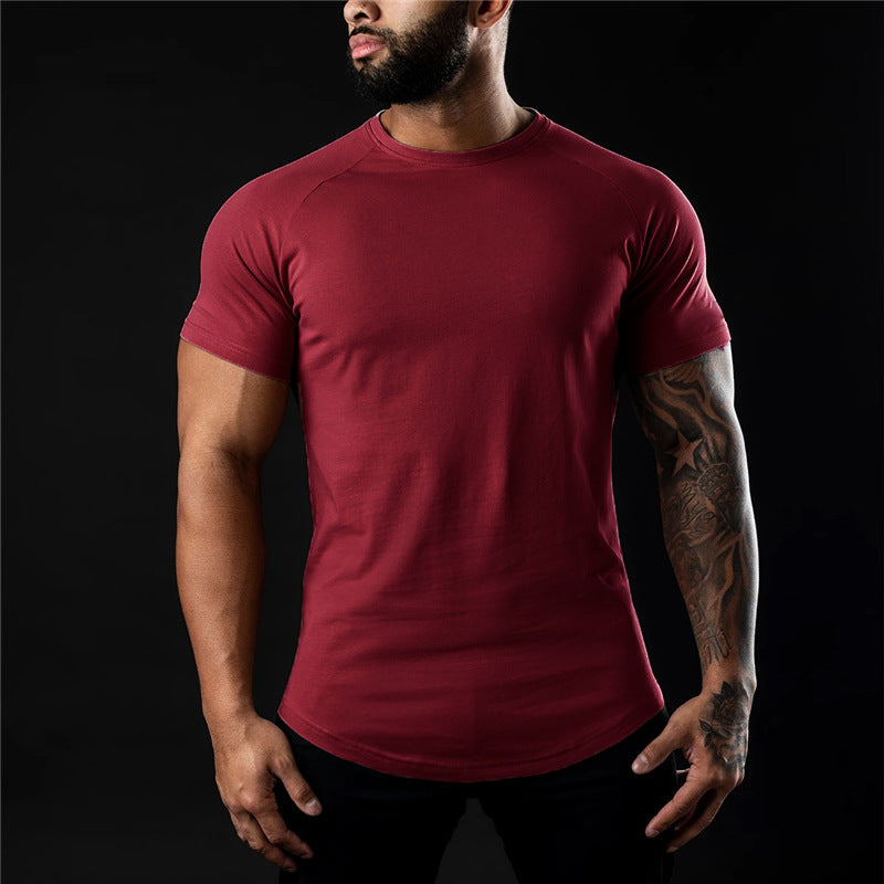 Connor | Men's Slim-Fit Raglan Sleeve Crew Neck T Shirt