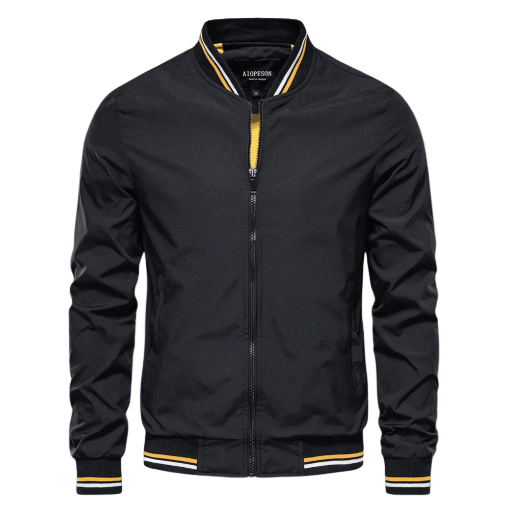 Marco | Men's Slim-Fit Classic Zip-Up Bomber Jacket