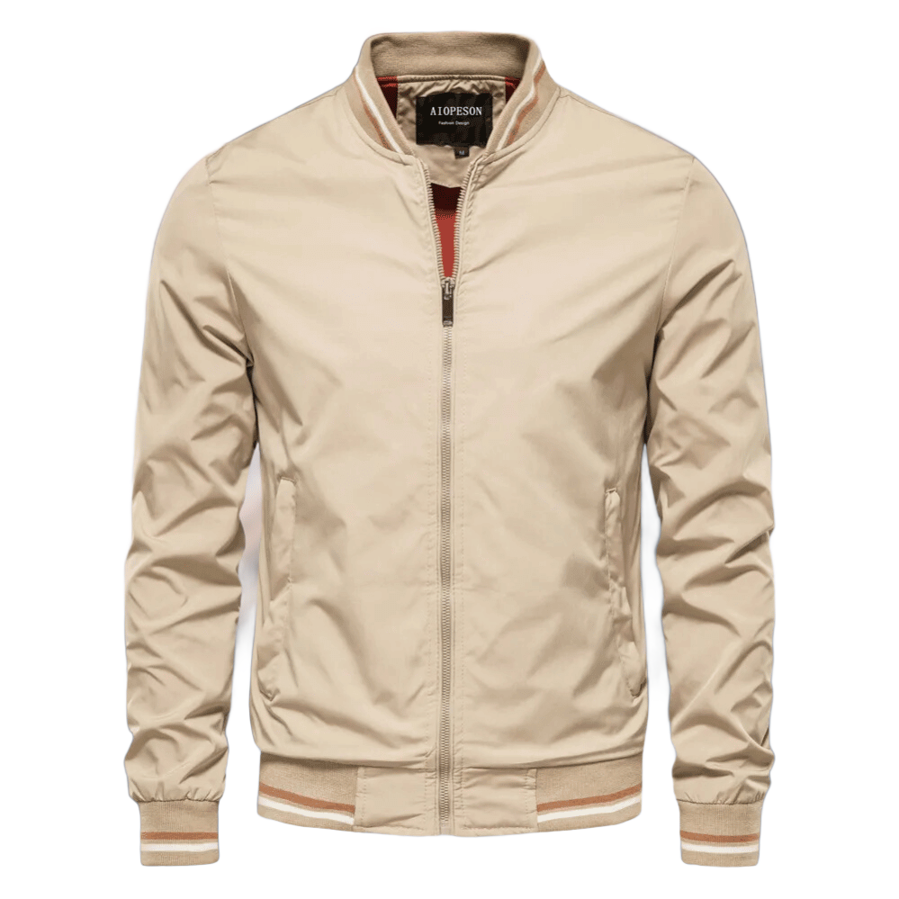 Marco | Men's Slim-Fit Classic Zip-Up Bomber Jacket