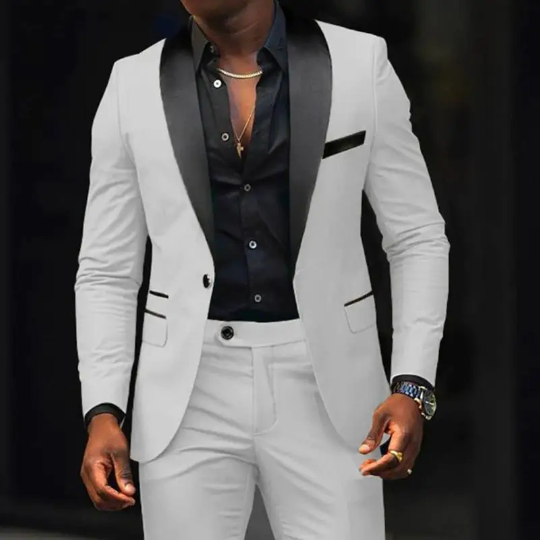 Oliver | Men's Slim Tailored Two-Piece Suit Set