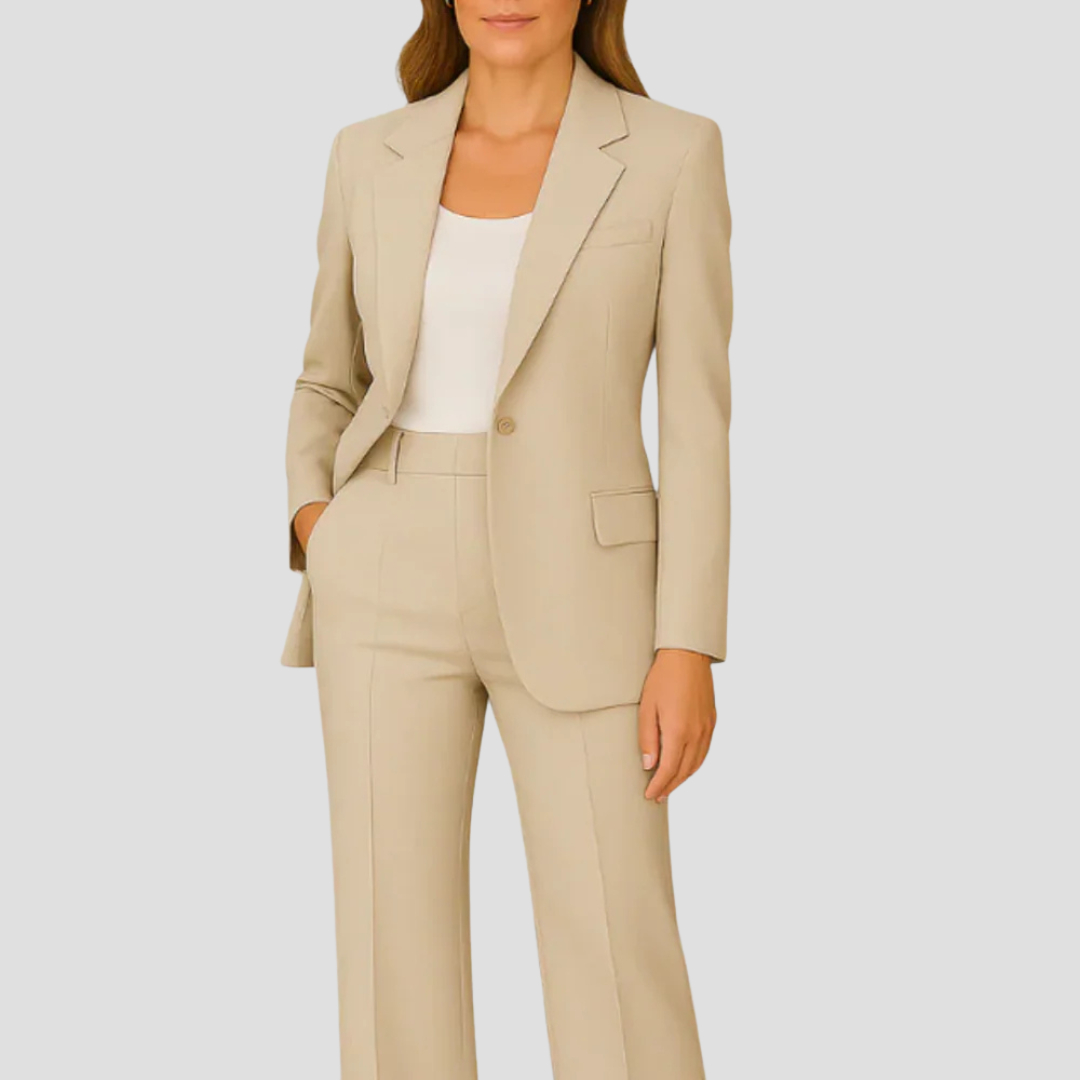 Clarisse | Women's Tailored Suit Two Piece Set
