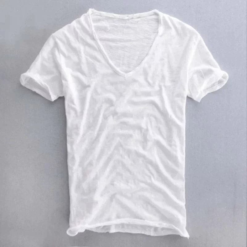 Zayn | Men's Casual Short Sleeve V-Neck T-Shirt