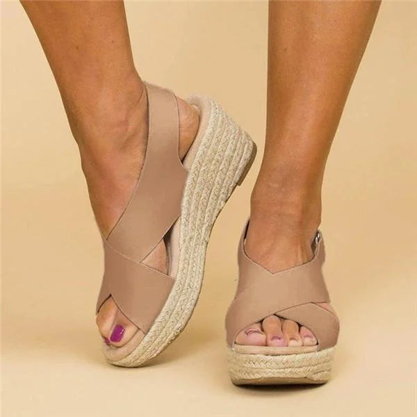 Mira | Women's Orthopedic Wedge Espadrille Sandals