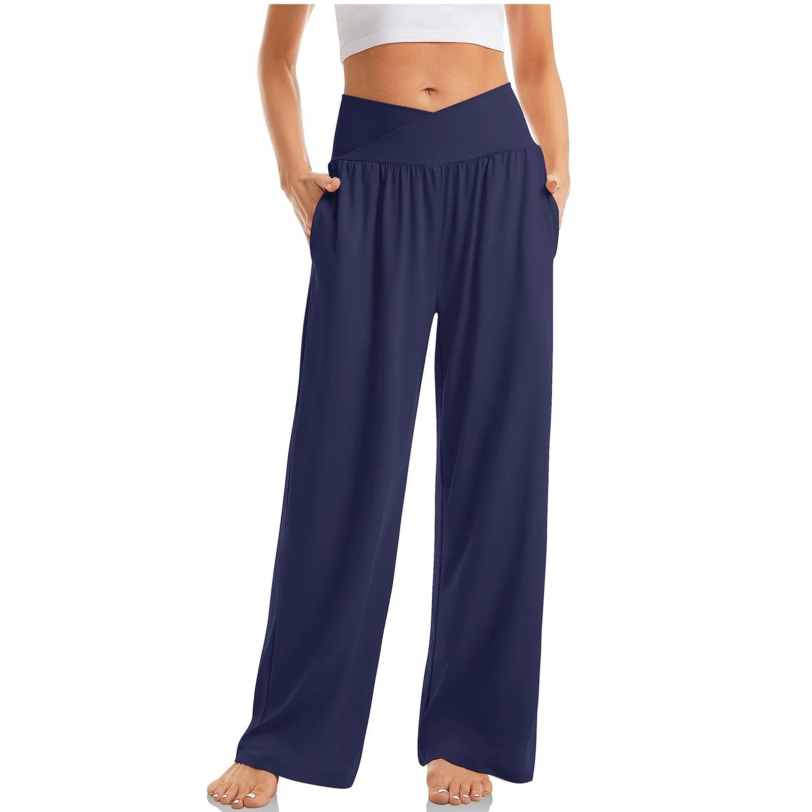 Soraya | Women's High-Rise Crossover Yoga Pants