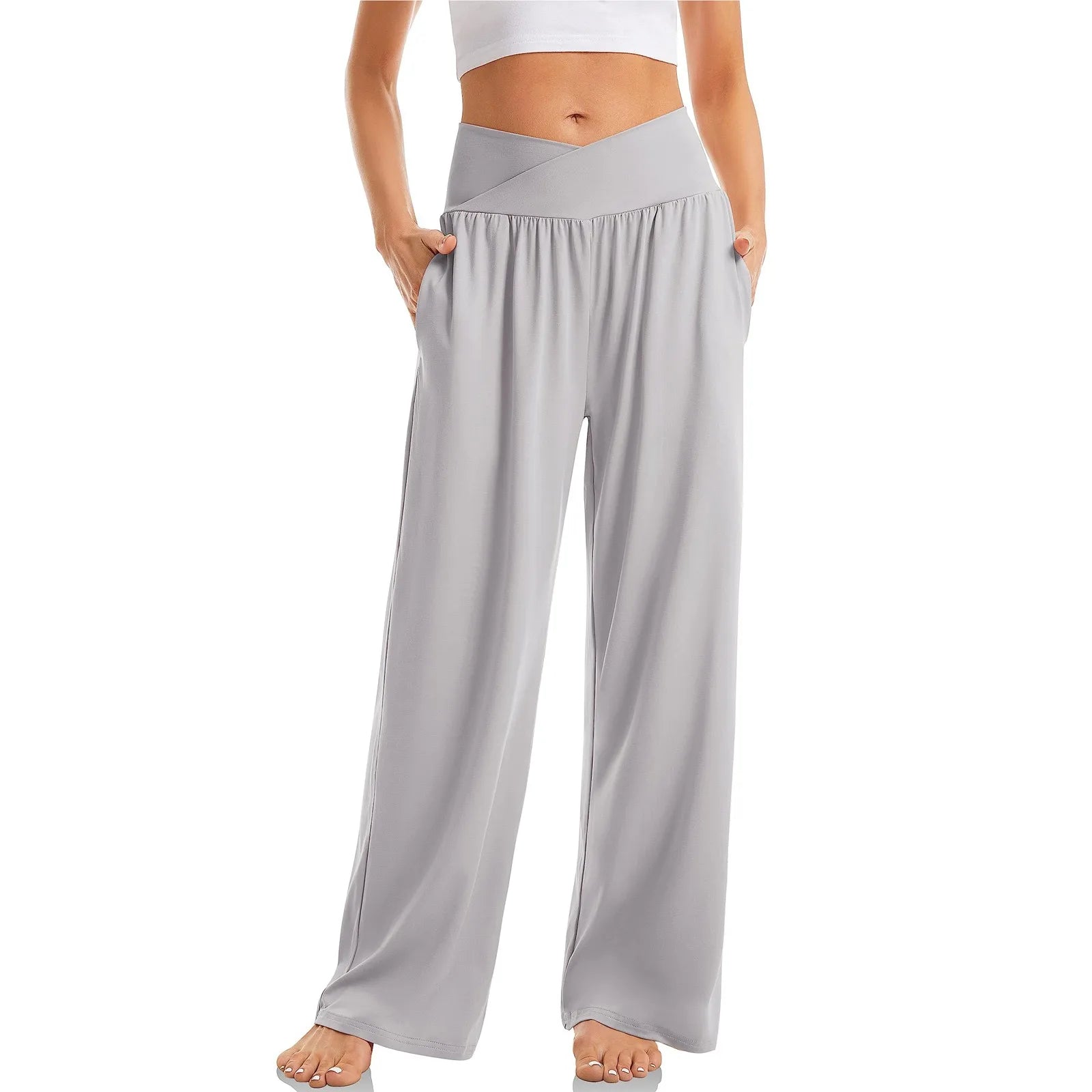 Soraya | Women's High-Rise Crossover Yoga Pants