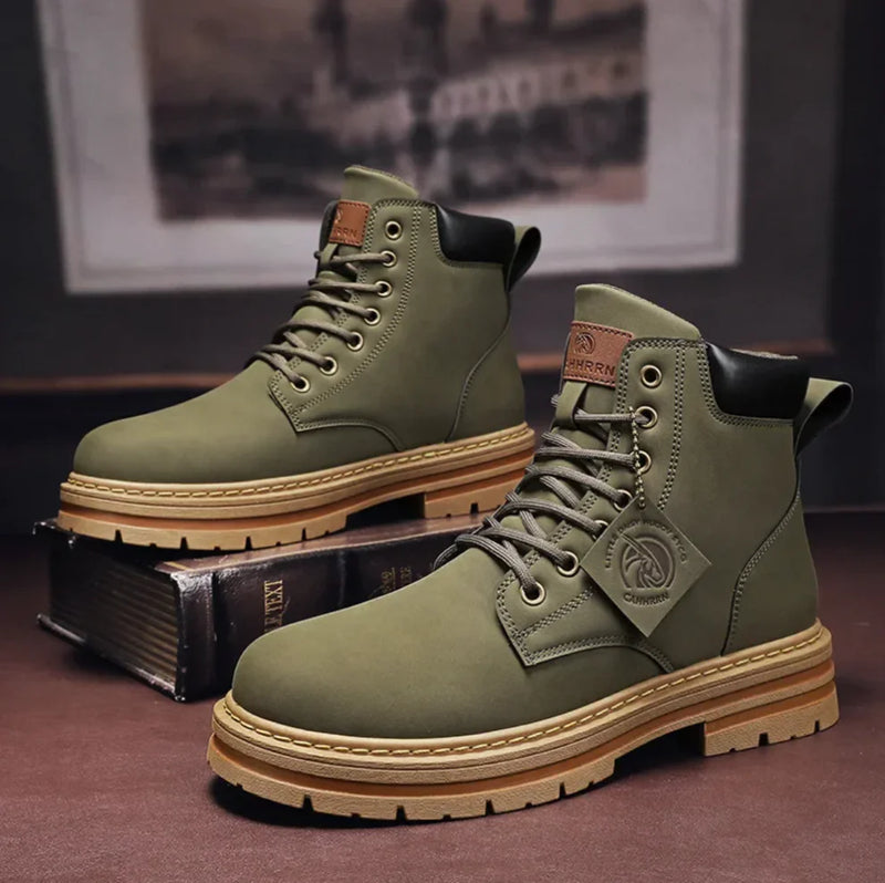 Mason | Men's Orthopedic Lace-Up High Top Boots